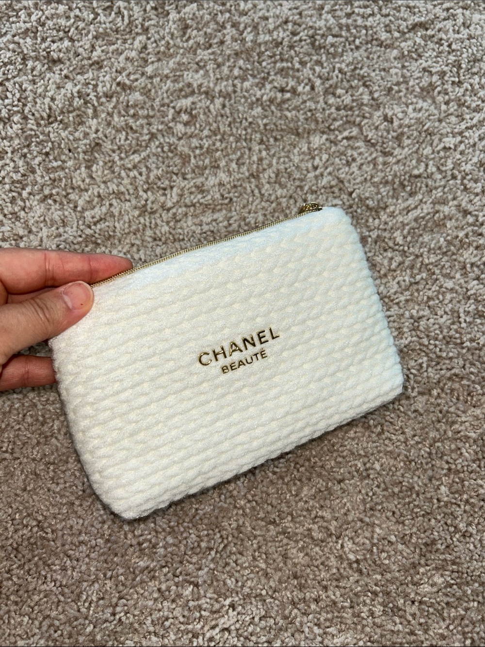 Chanel beauty 2026 makeup bag -small